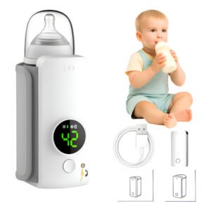 Aquecedor de Mamadeira Portátil Sem Fio Recarregável USB