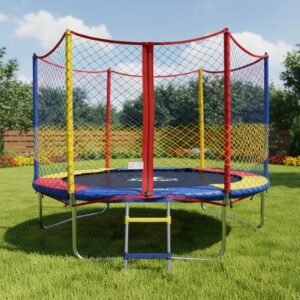 Cama Elástica Infantil 2,00m Henri Trampolim Pula Pula com Rede