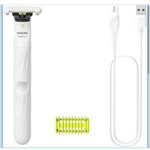 Aparador de Pelos Íntimo Philips OneBlade Intimate QP1924/10 À prova d'água - Bivolt