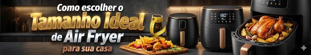 Como Escolher O Tamanho Ideal De Air Fryer Para Sua Casa1