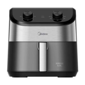 Fritadeira Air Fryer 5,5 Litros Midea Widemax 1900W 220V com painel digital